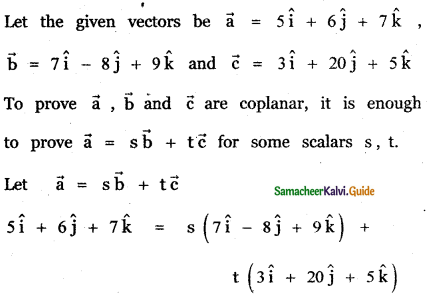 Samacheer Kalvi 11th Maths Guide Chapter 8 Vector Algebra – I Ex 8.2 ...