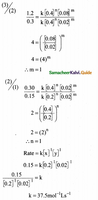 Samacheer Kalvi 12th Chemistry Guide Chapter 7 Chemical Kinetics ...